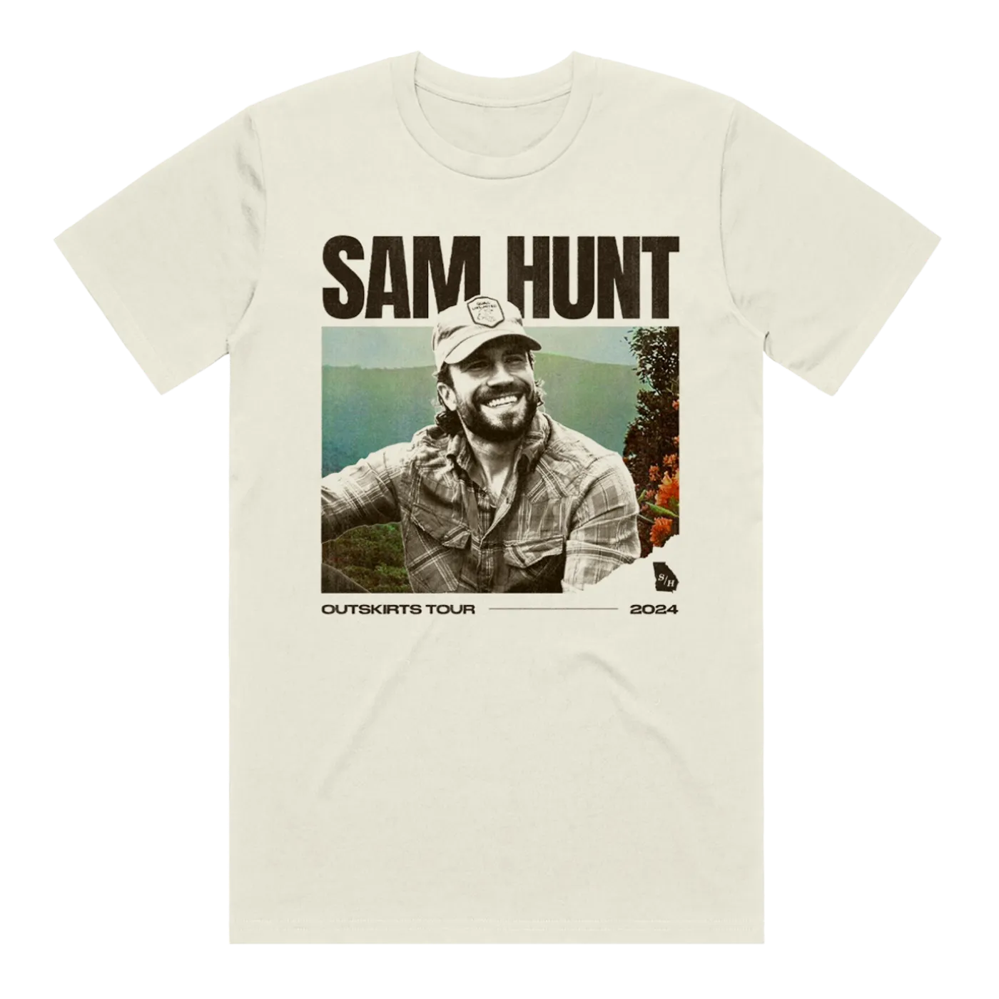 Sam Hunt Outskirts 2024 Tour Tee