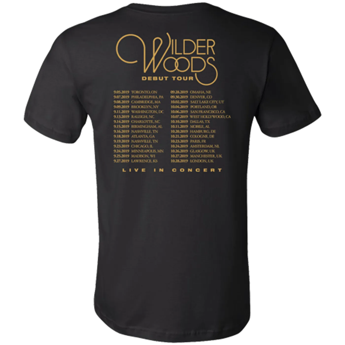Wilder Woods Debut Tour Tee
