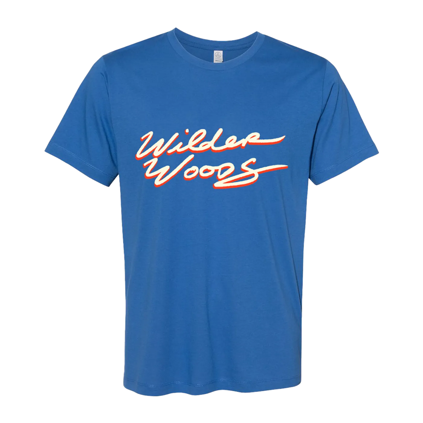 Wilder Woods Blue Logo Tee