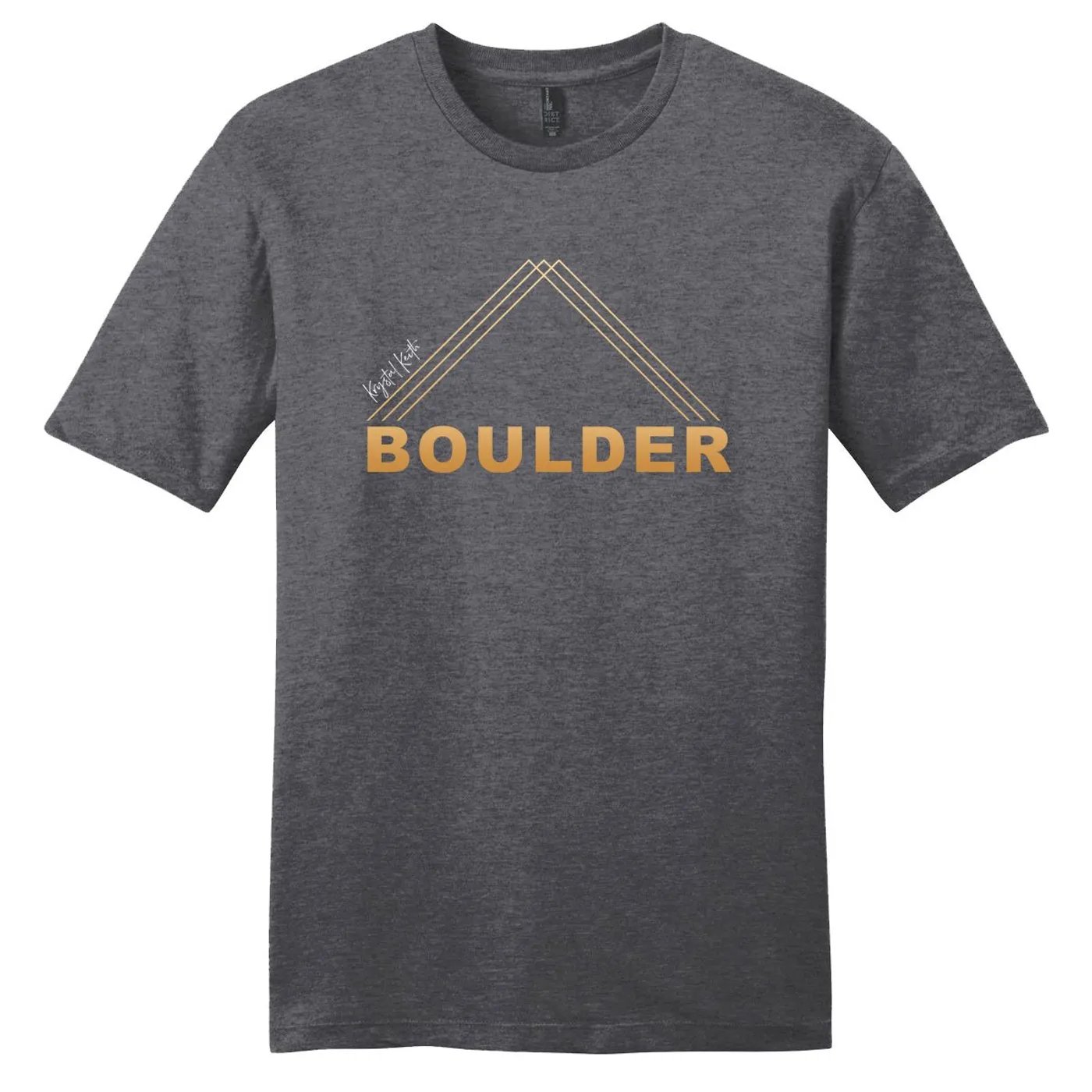Krystal Keith Charcoal Boulder Tee