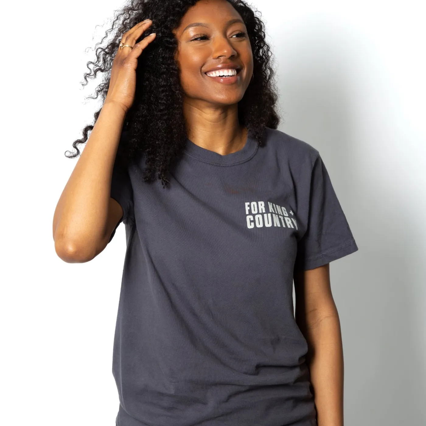 for KING & COUNTRY Desert Tee - Charcoal