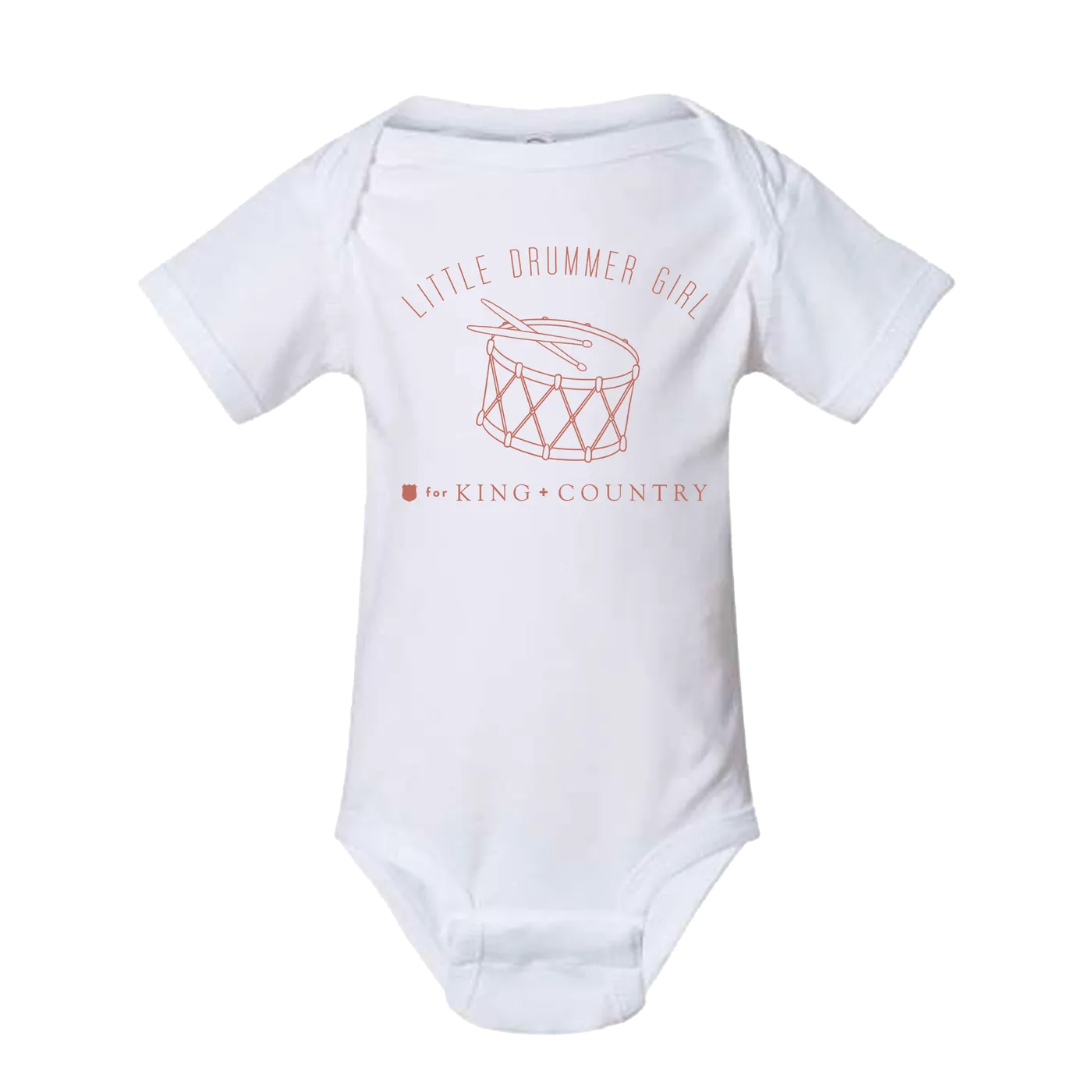 for KING & COUNTRY Drummer Boy + Girl Onesie