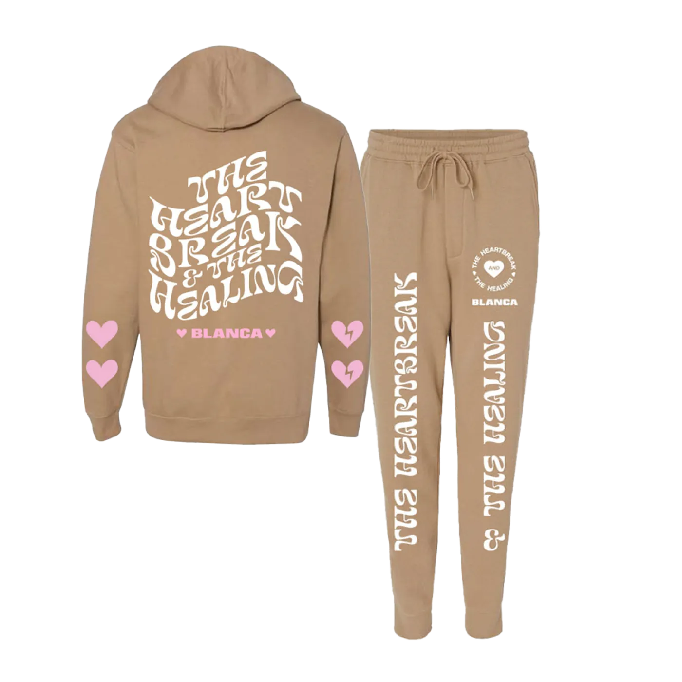 Blanca The Heartbreak and The Healing Sweatsuit - Tan