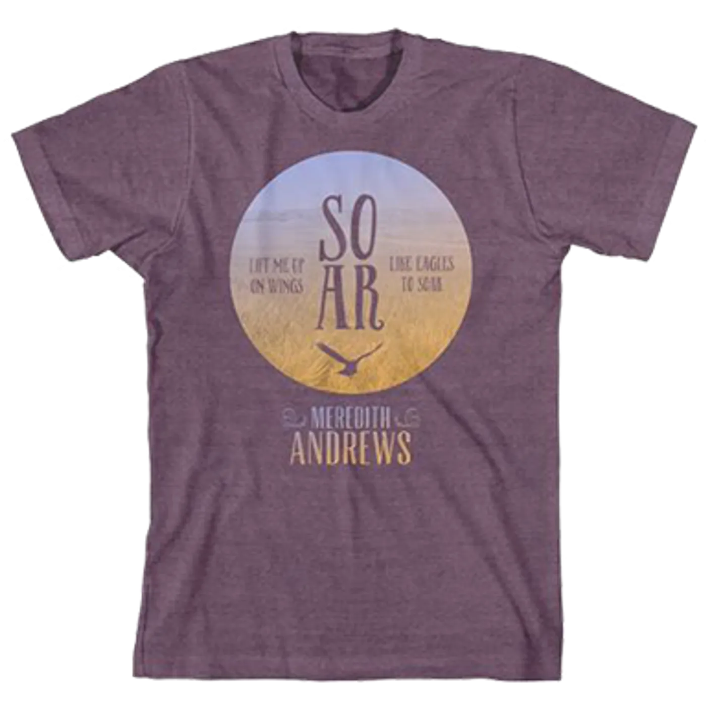 Meredith Andrews Soar Purple Tee
