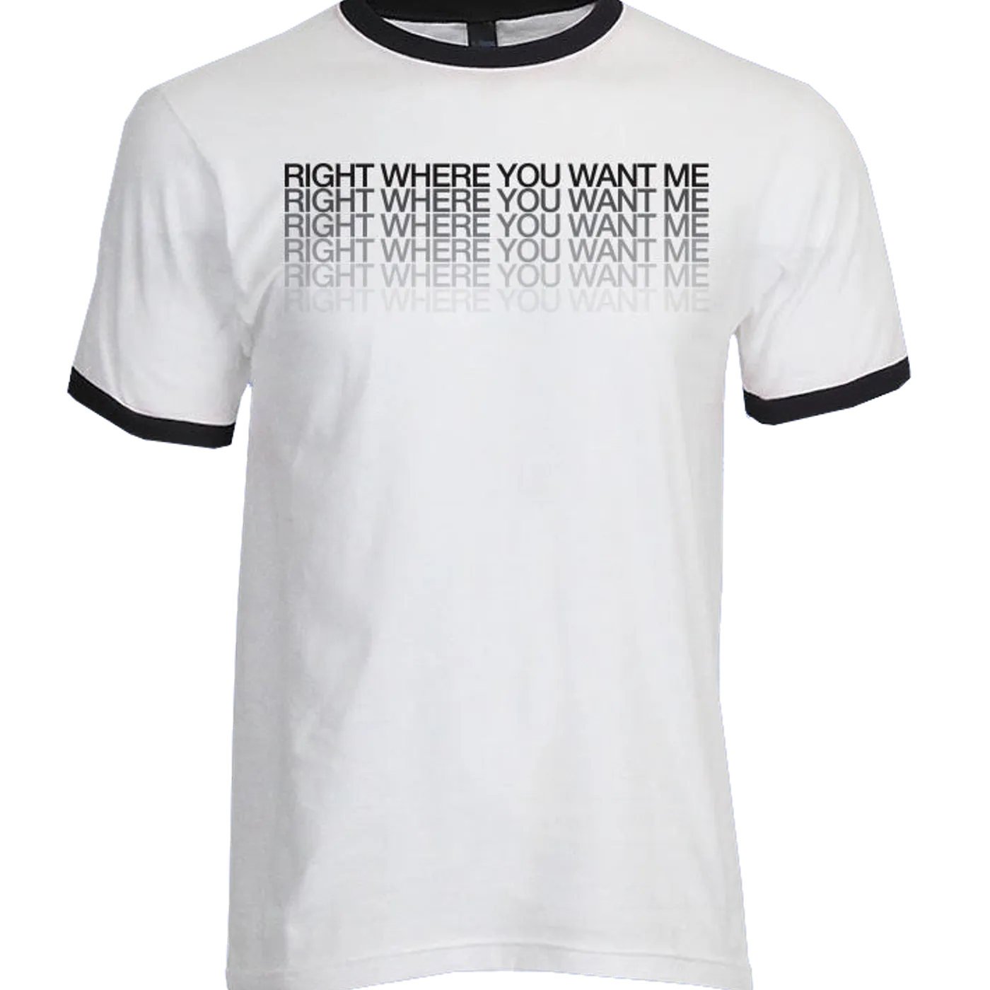 Sarah Reeves Right Where You Want Me - Ringer Tee