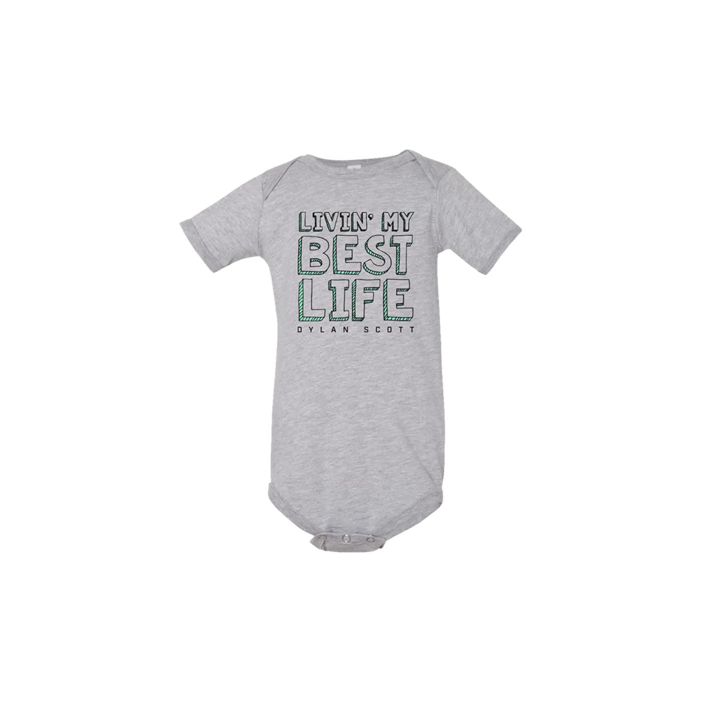 Dylan Scott Livin' My Best Life Kids Onesie