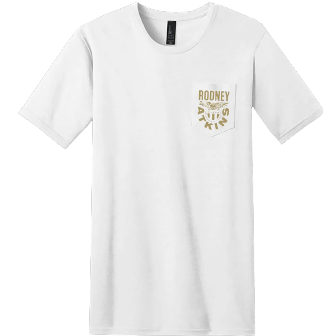 Rodney Atkins White Pocket Tee