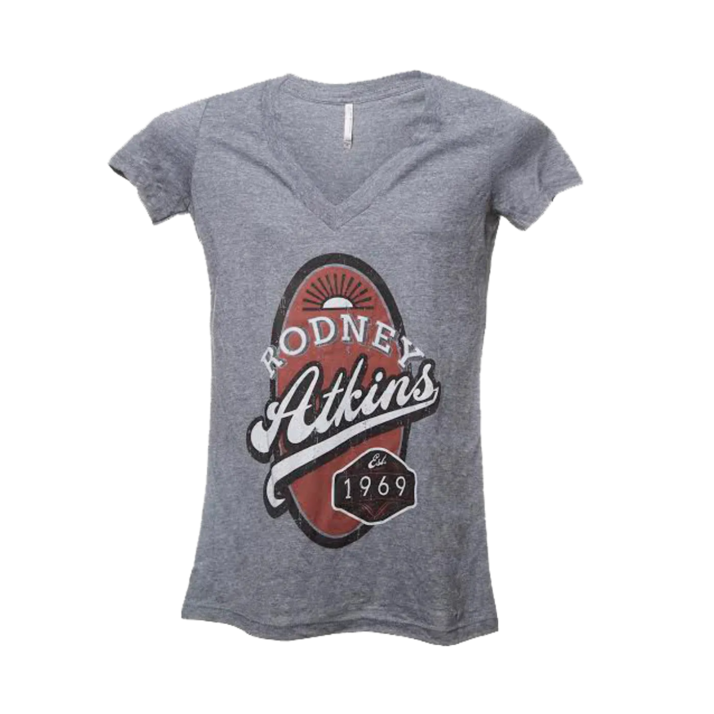 Rodney Atkins Gray V-Neck