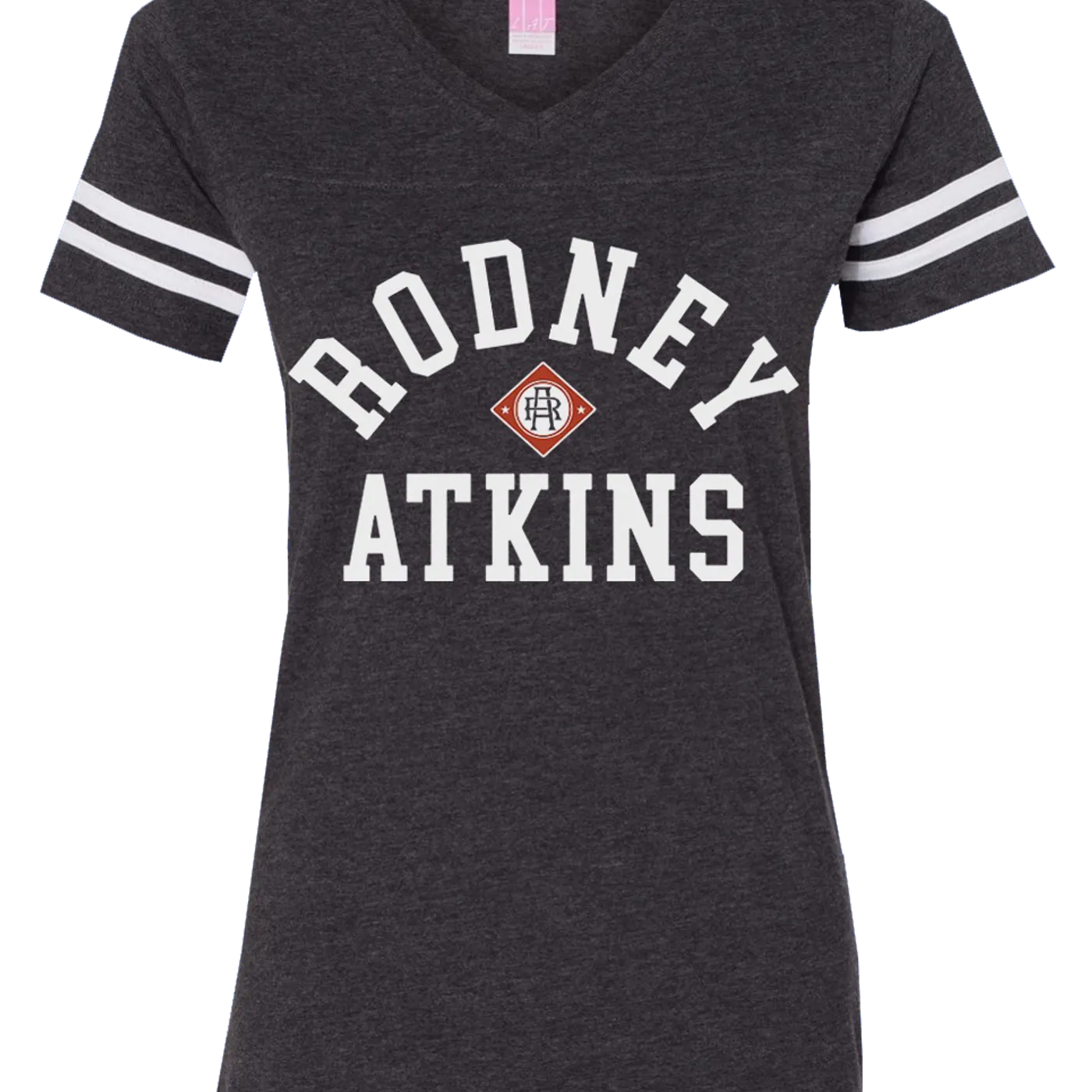 Rodney Atkins Women's Football V-Neck T-Shirt