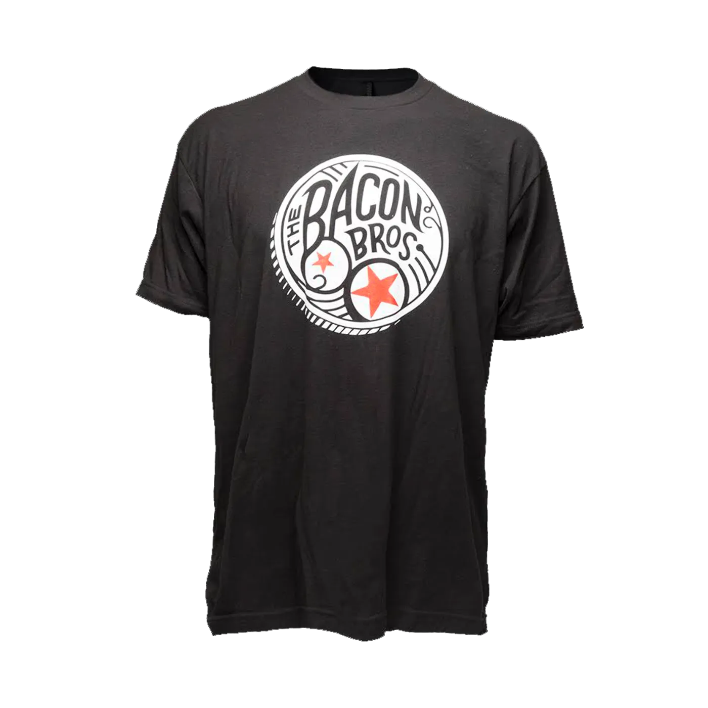 The Bacon Brothers Black Drum Logo Tee