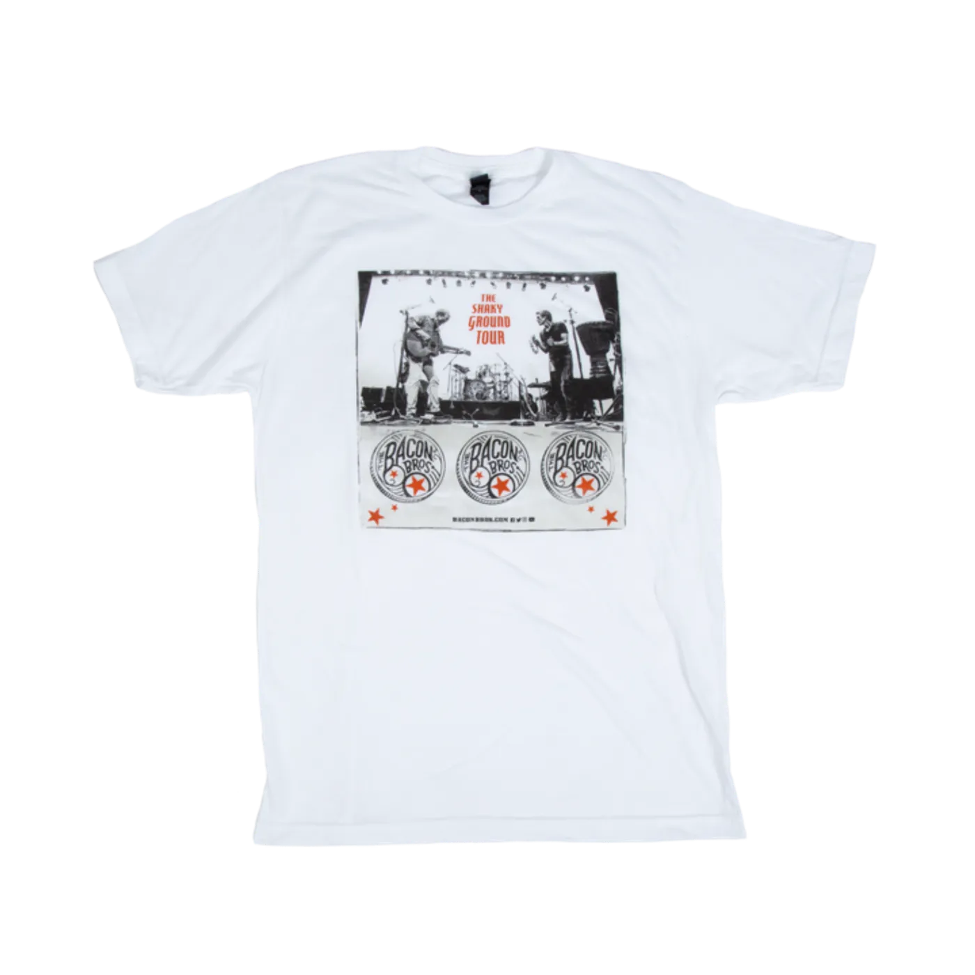 The Bacon Brothers The Shaky Ground 2019 Tour Tee