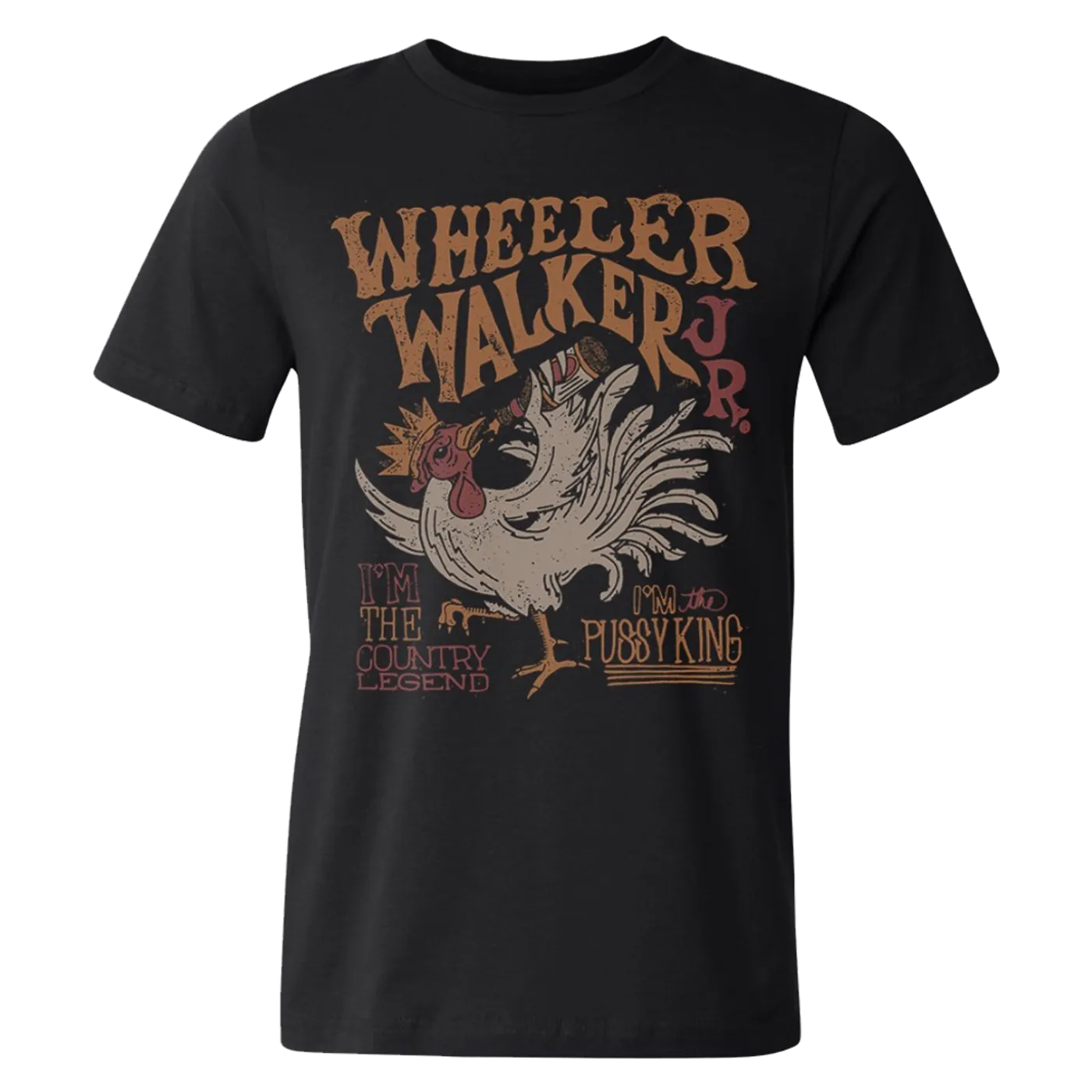 Wheeler Walker Jr. Rooster Tee