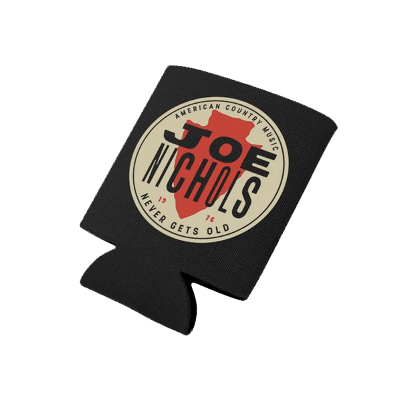 Joe Nichols Never Gets Old Black Drink Cooler