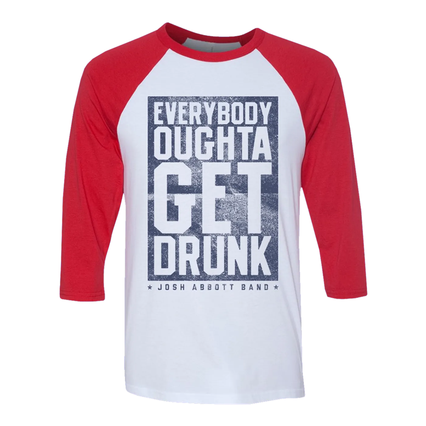 Josh Abbott Band Outta Get Drunk Raglan