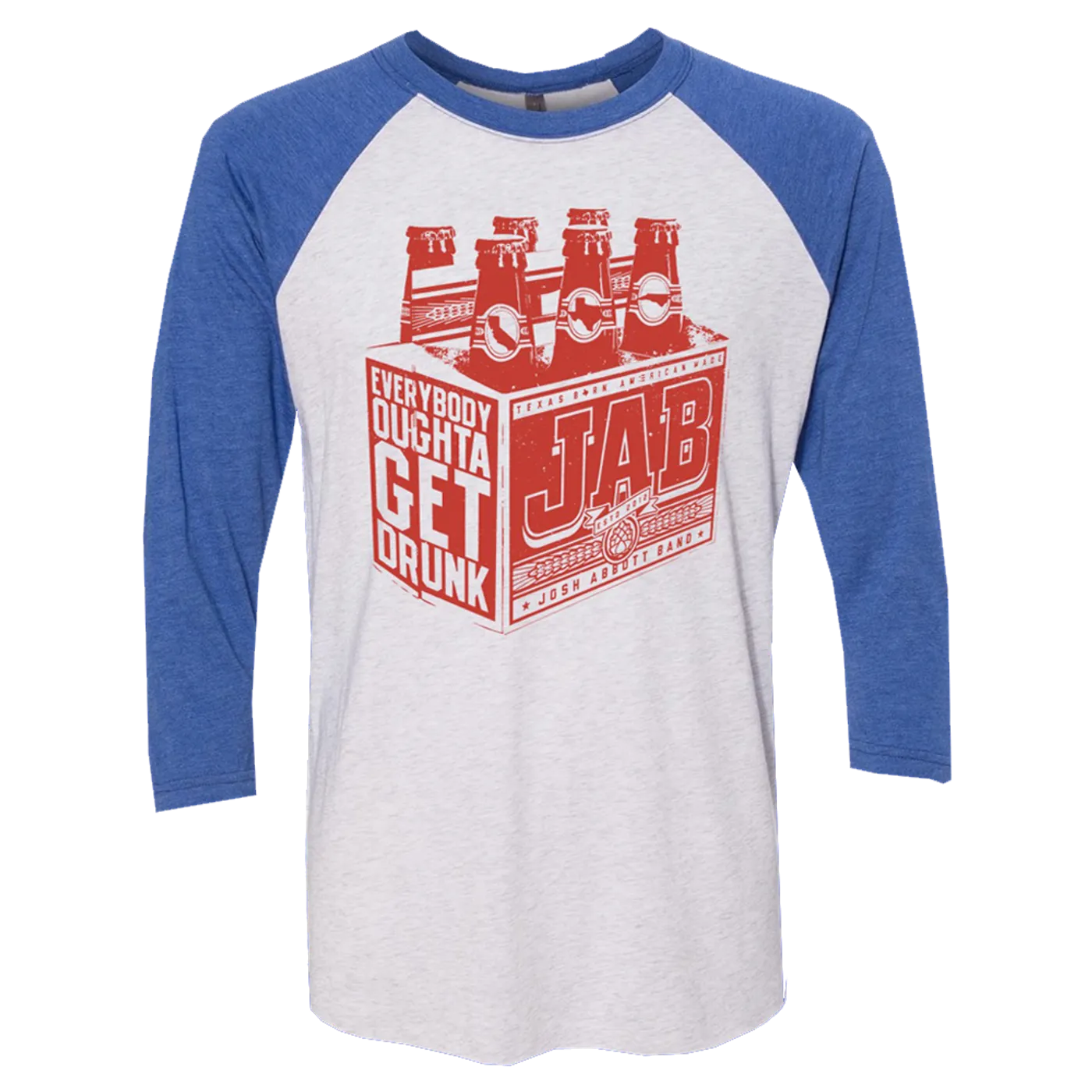 Josh Abbott Band JAB 6-Pack Raglan