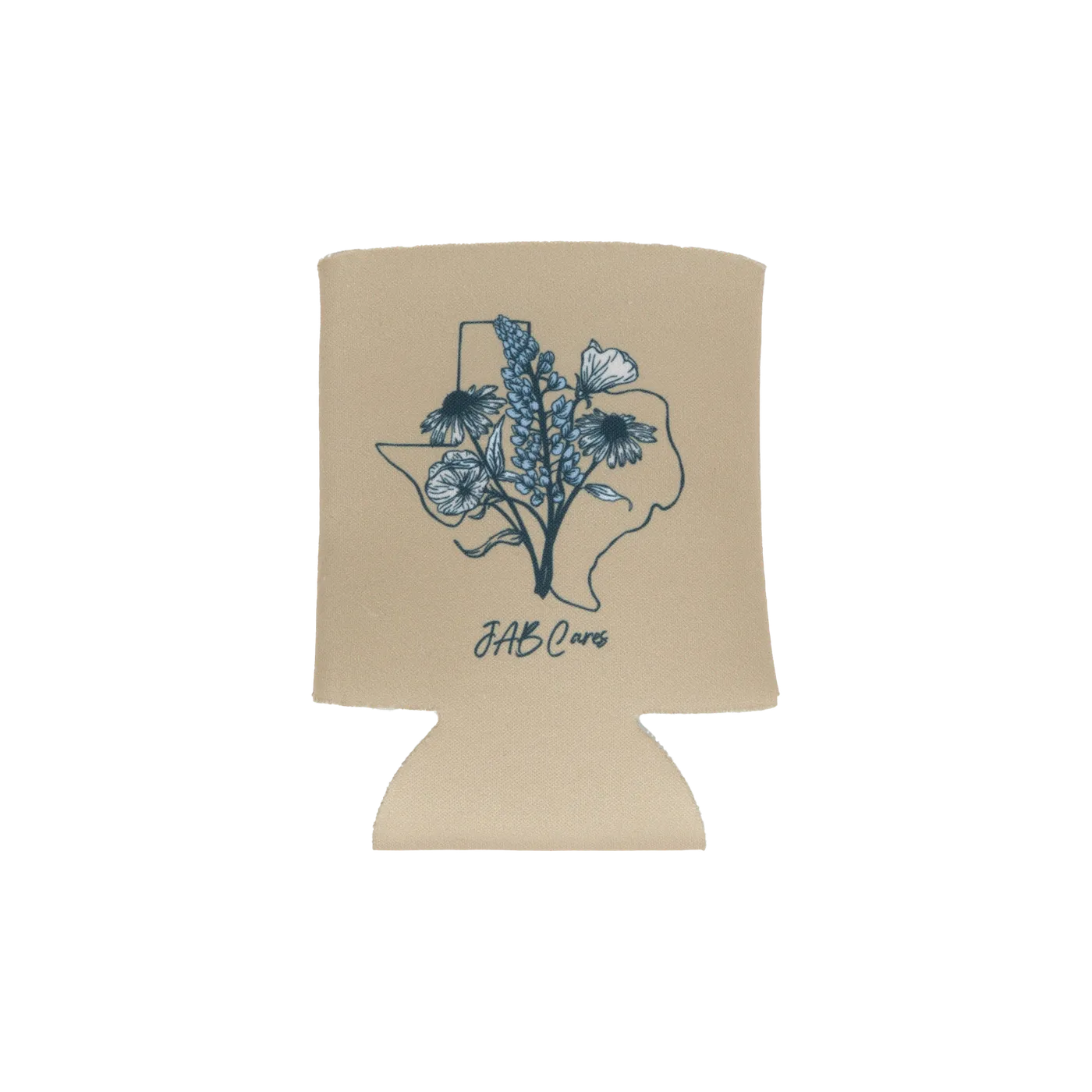 Josh Abbott Band JAB Cares Blue Bonnet Tan Can Cooler - 2022