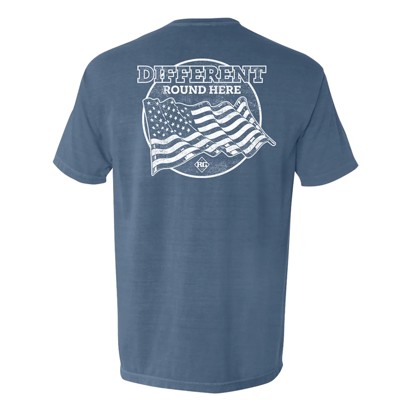 Riley Green Different Round Here Tee - Blue