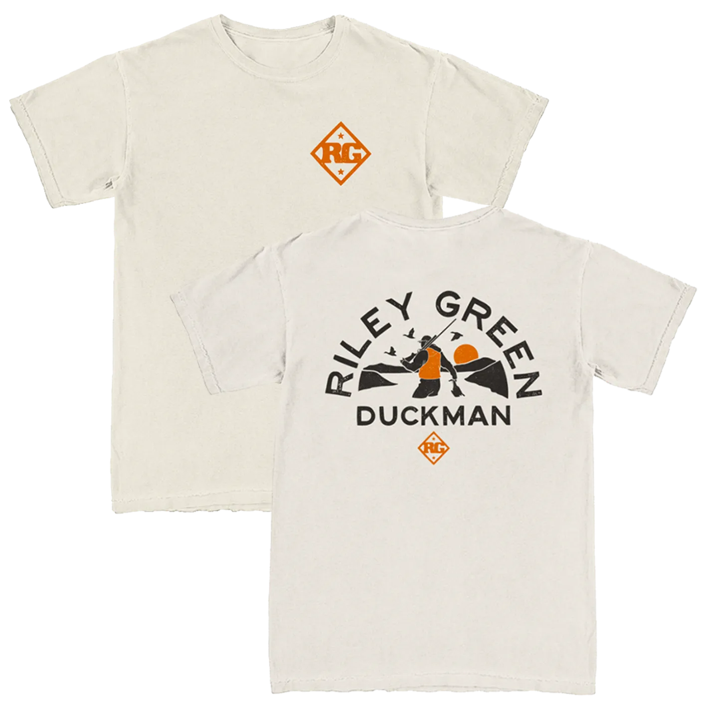 Riley Green Duckman Tee - Cream