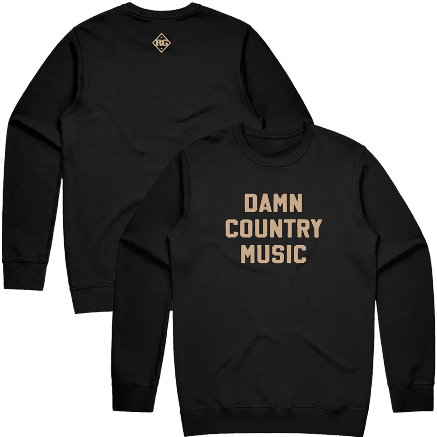 Riley Green Damn Country Music Crewneck