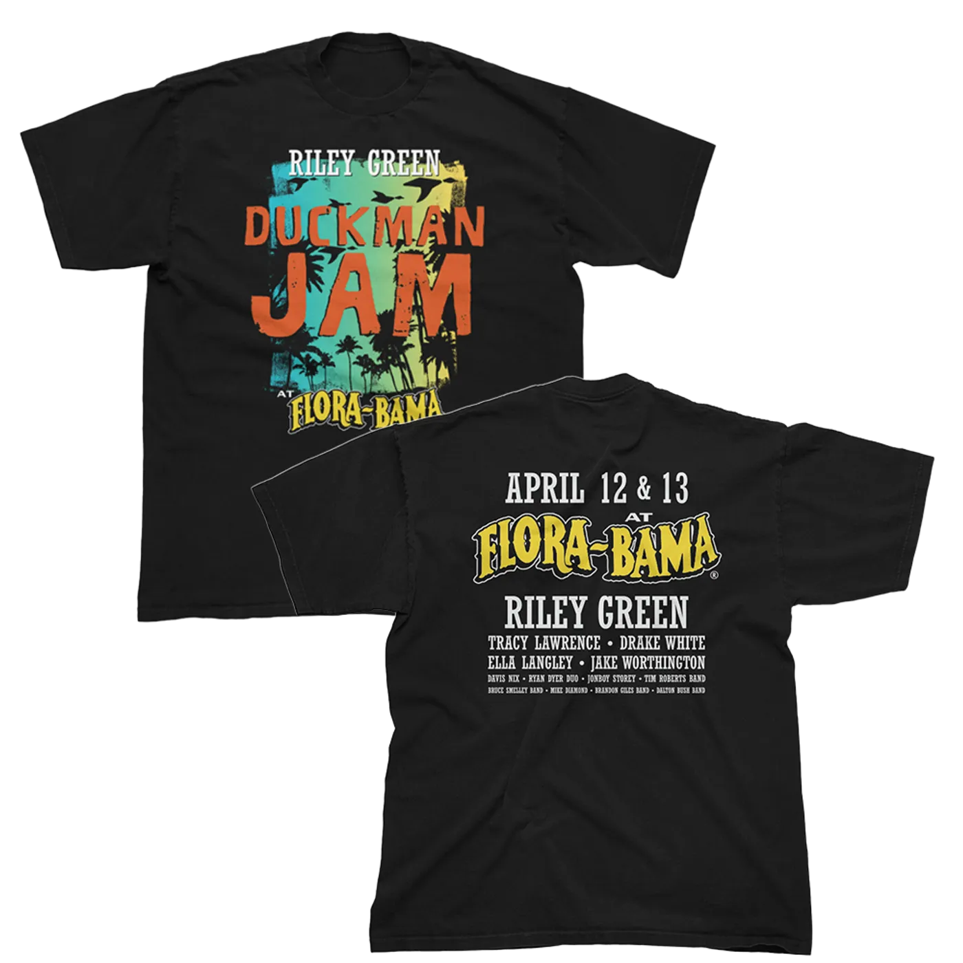 Riley Green Duckman Jam Tee - Black