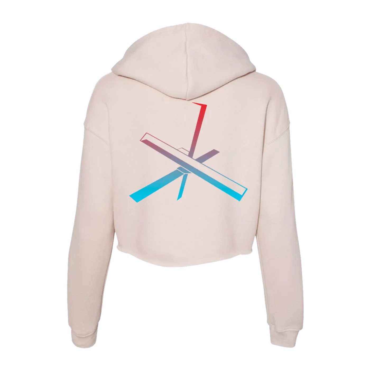 The Chainsmokers Triad Cropped Hoodie