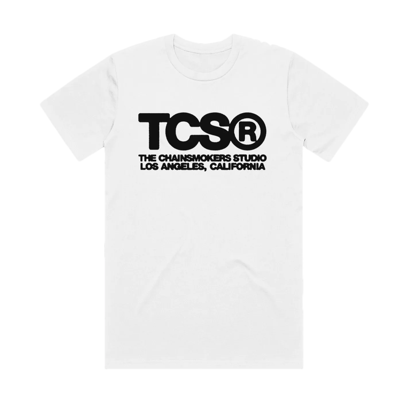 The Chainsmokers TCS White Tee