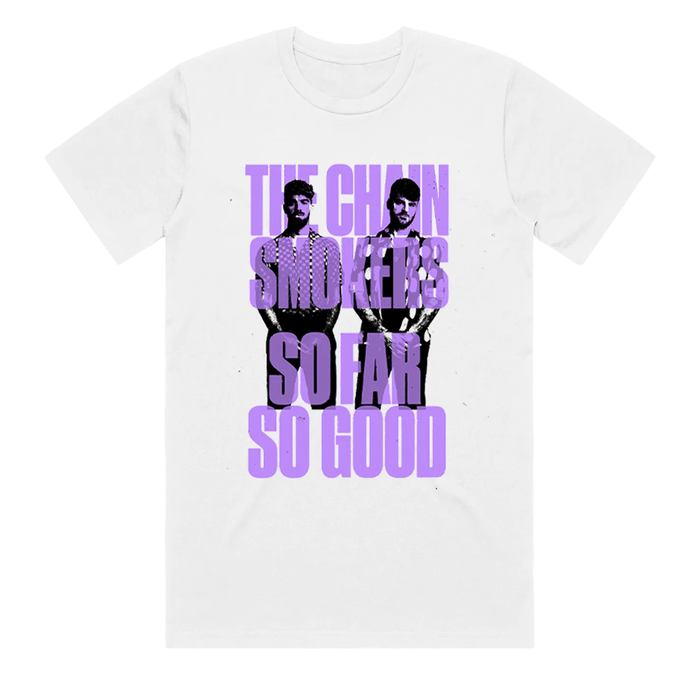 The Chainsmokers So Far So Good Stacked Tee