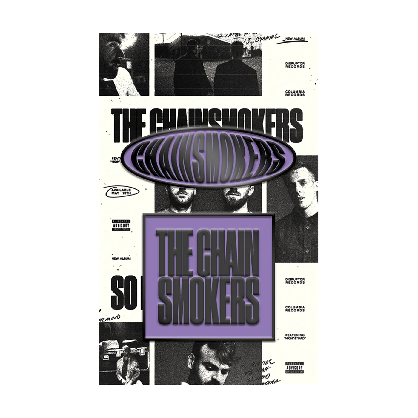 The Chainsmokers Pin Set