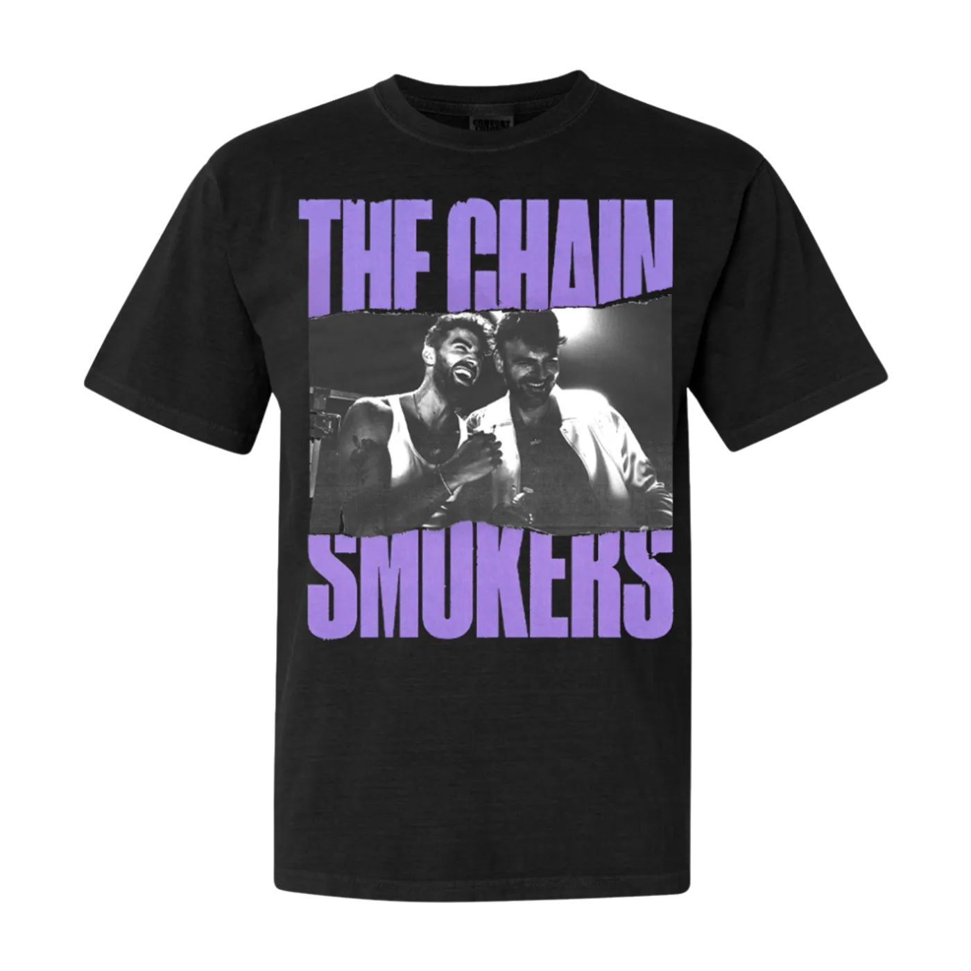 The Chainsmokers Black Photo Tee
