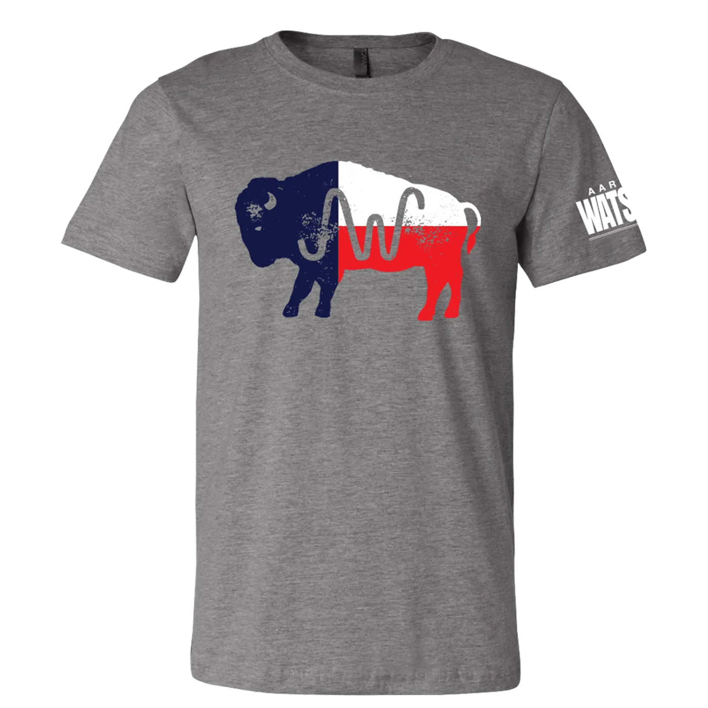 Aaron Watson Texas Flag Bison Tee