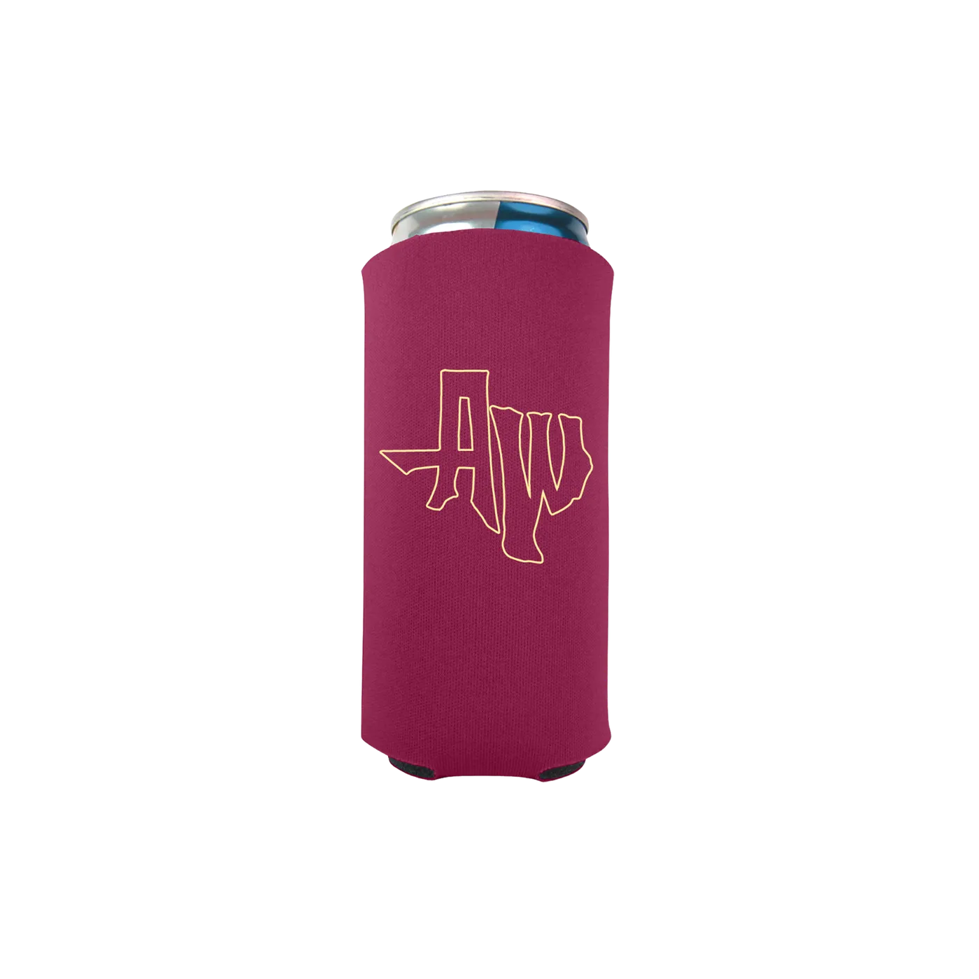 Aaron Watson AW Slim Can Drink Cooler