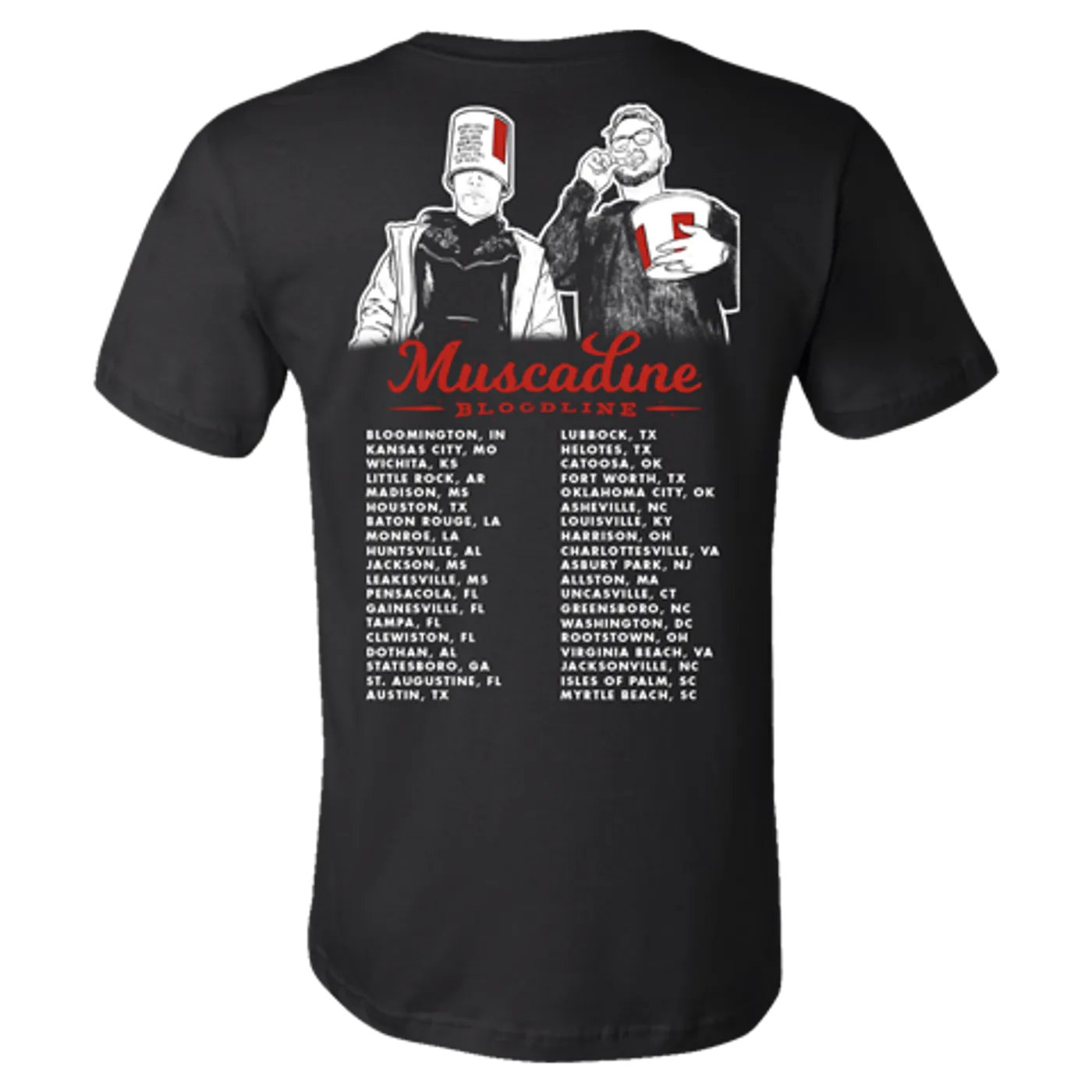 Muscadine Bloodline 2020 Tour Tee
