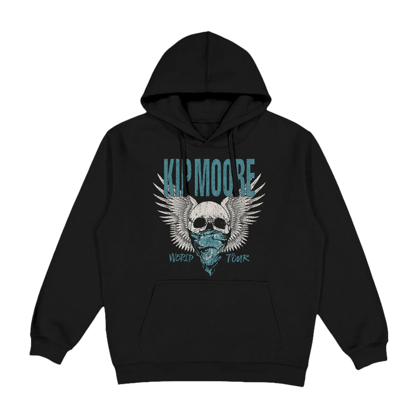 Kip Moore World Tour Skull Hoodie