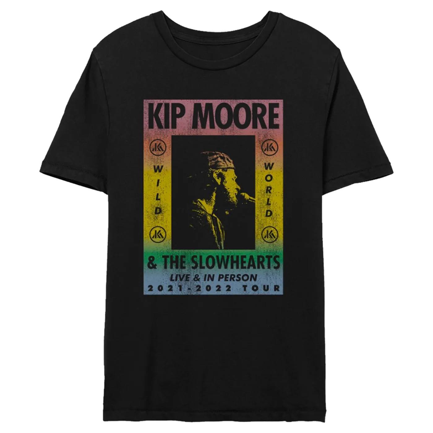 Kip Moore Rainbow Live Tee