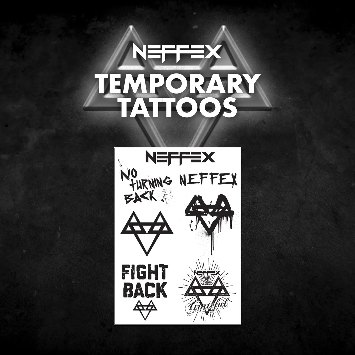NEFFEX Temporary Tattoos