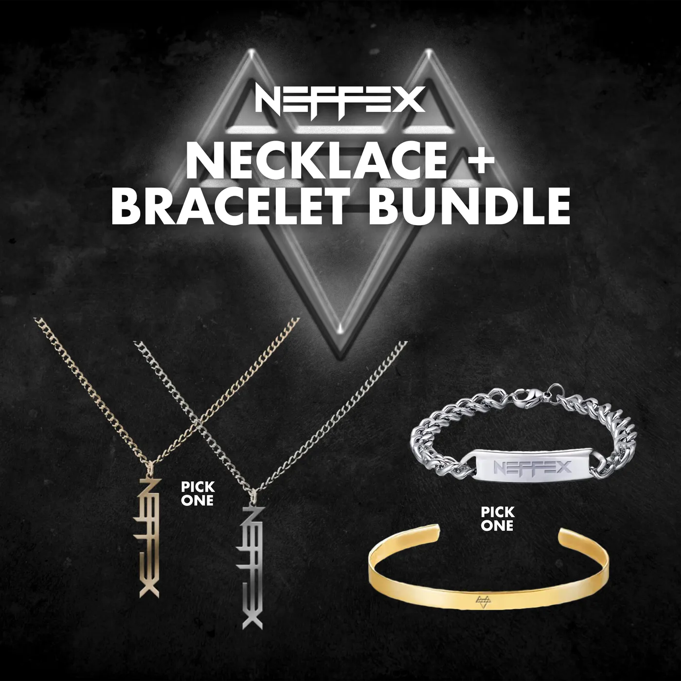 NEFFEX Necklace + Bracelet Bundle