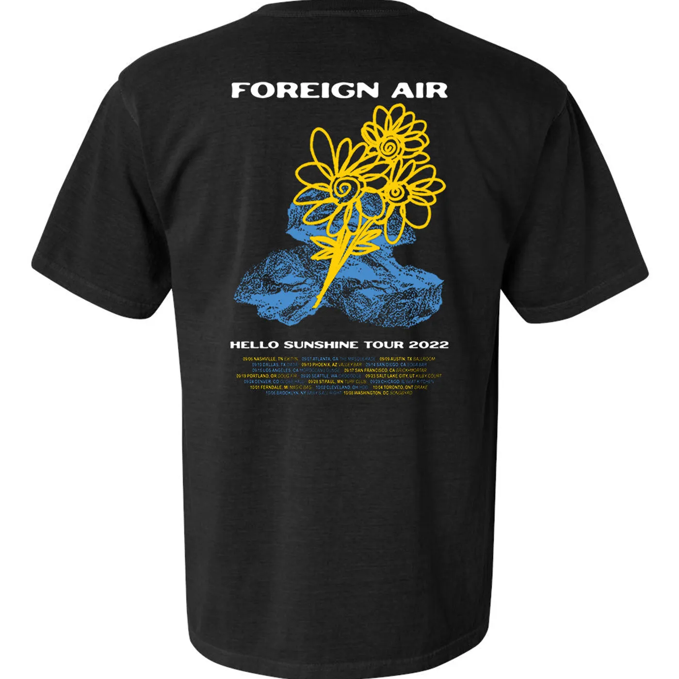 Foreign Air Hello Sunshine Tour Tee