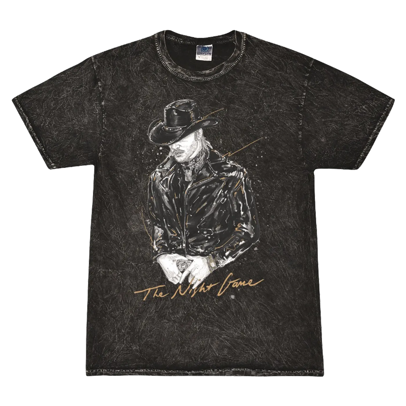The Night Game Acid Washed Tee