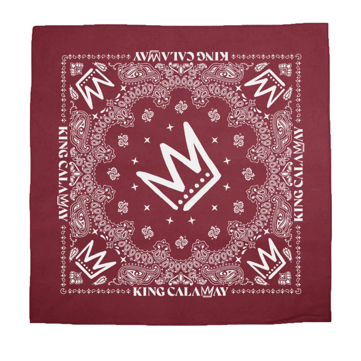 King Calaway Maroon Bandana