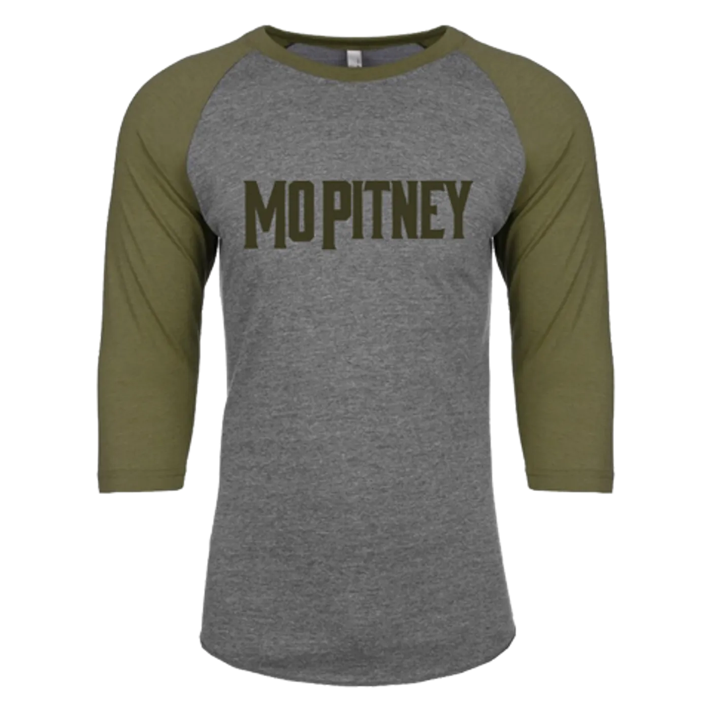 Mo Pitney Army Green Raglan