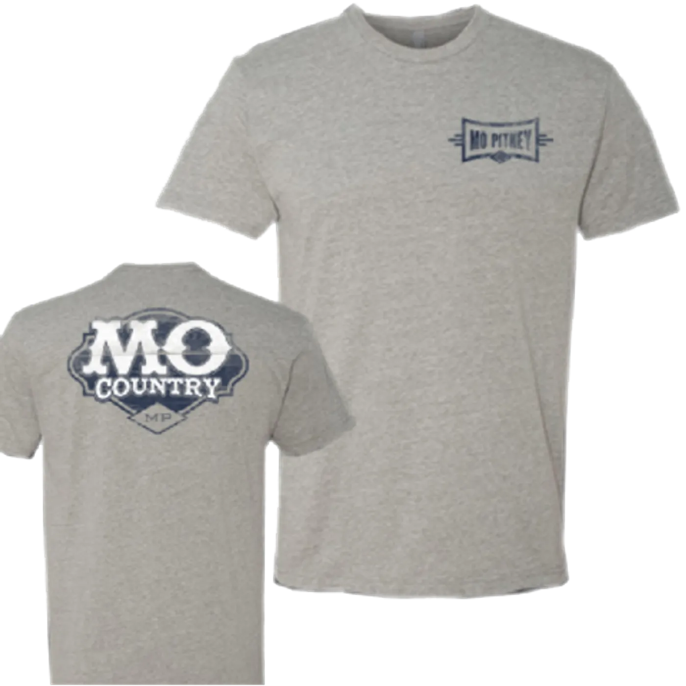 Mo Pitney Heather Charcoal Tee