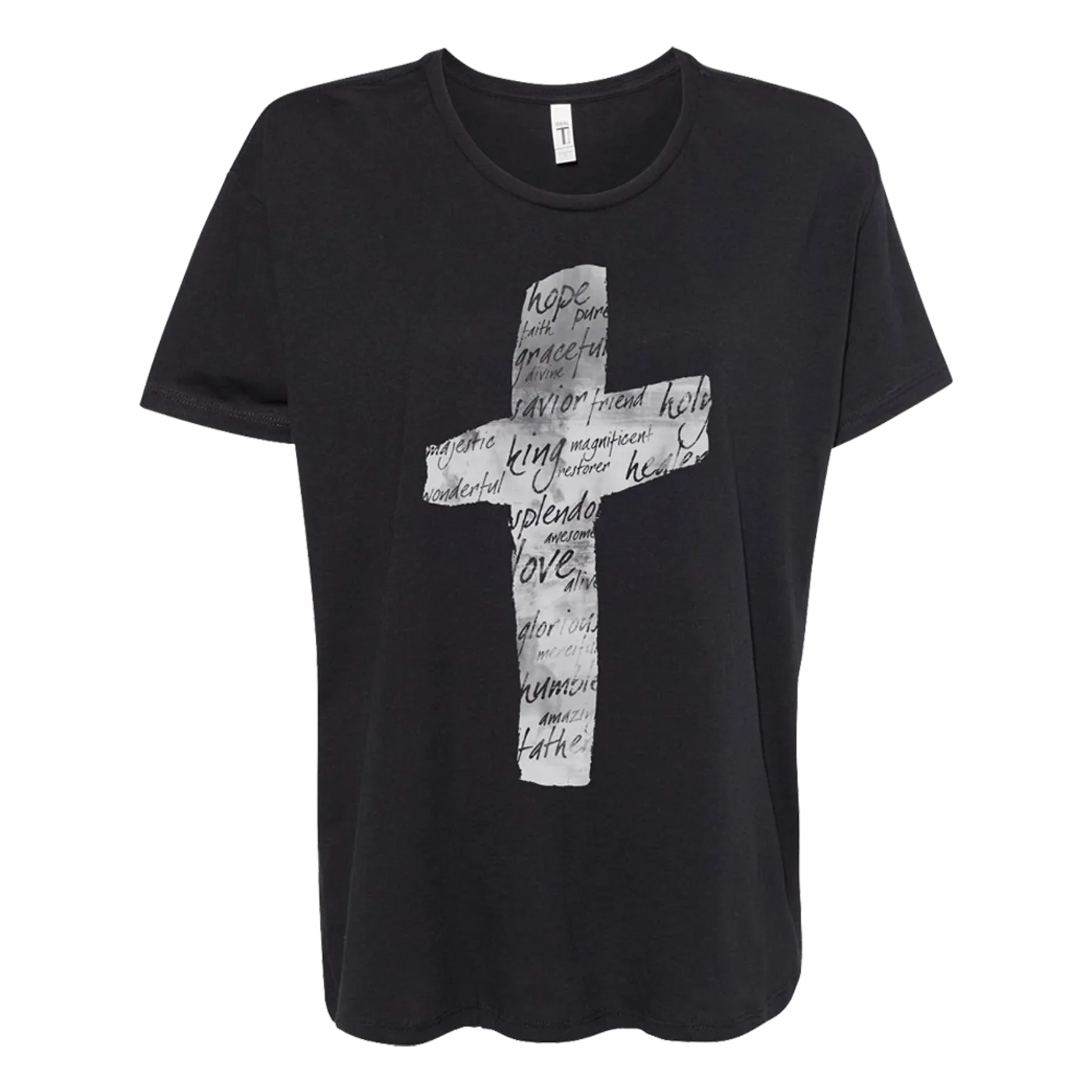 Natalie Grant Black Cross Tee