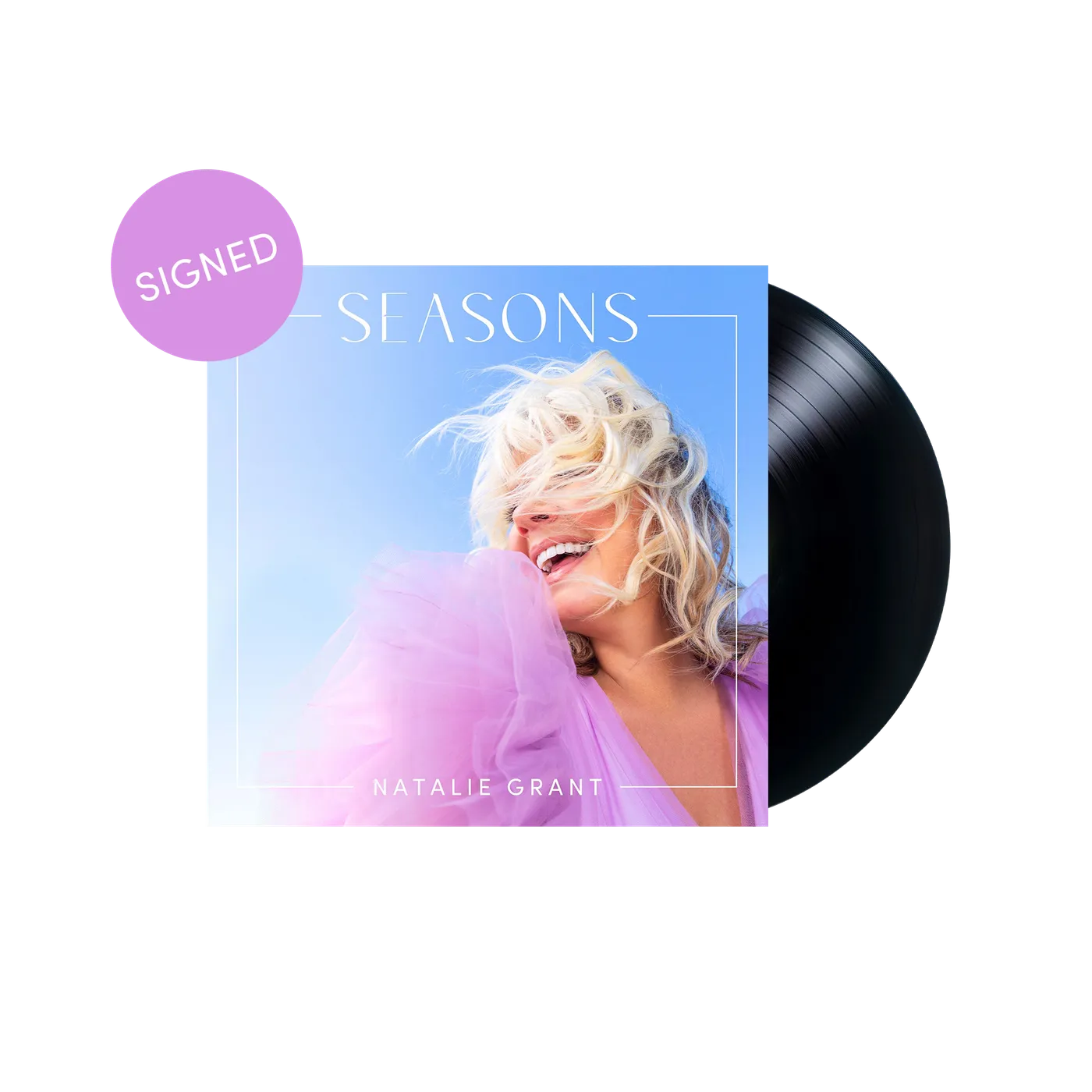 Natalie Grant Seasons - SIGNED Vinyl