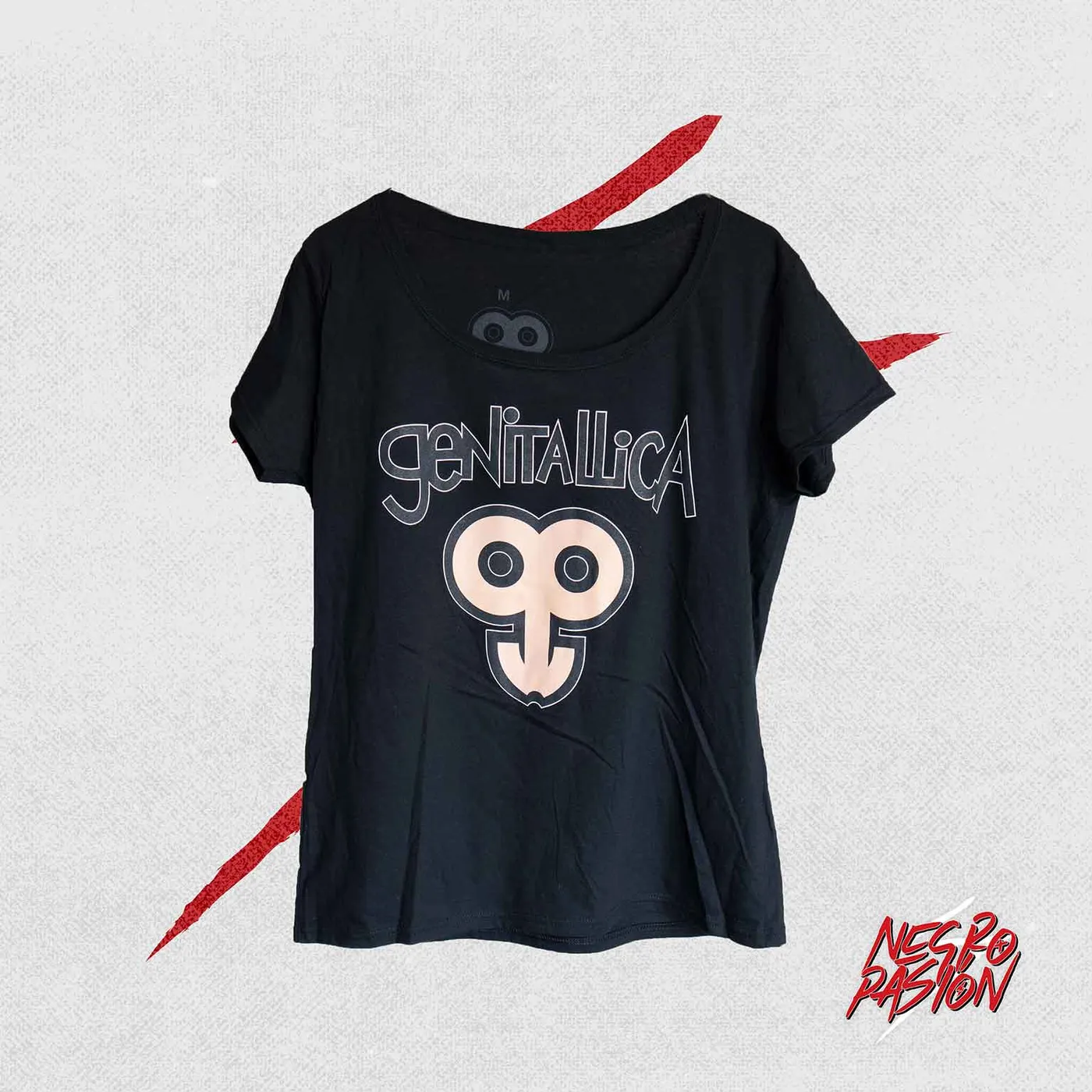 Camiseta - Genitallica - Logo