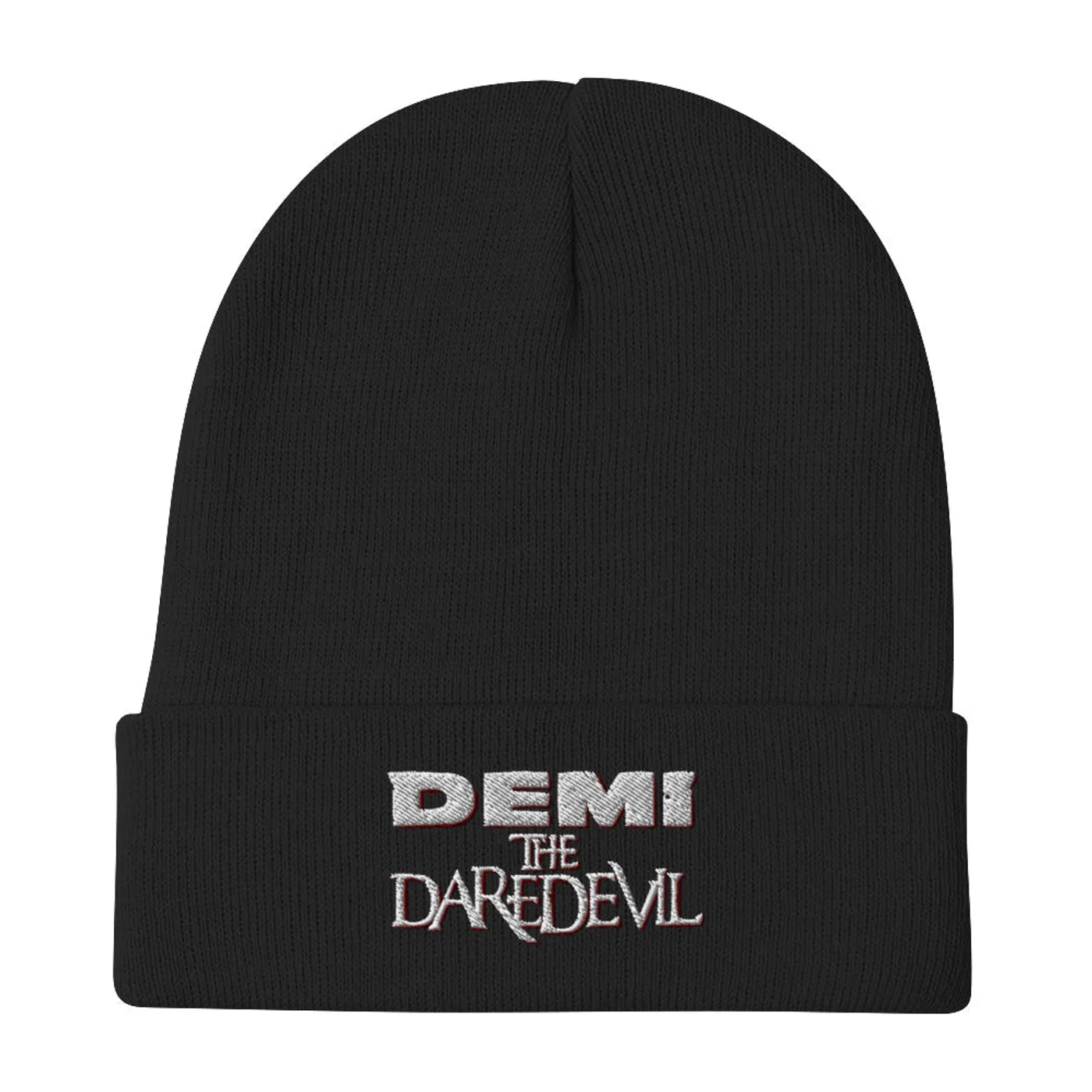 Demi the Daredevil Demi Logo Beanie