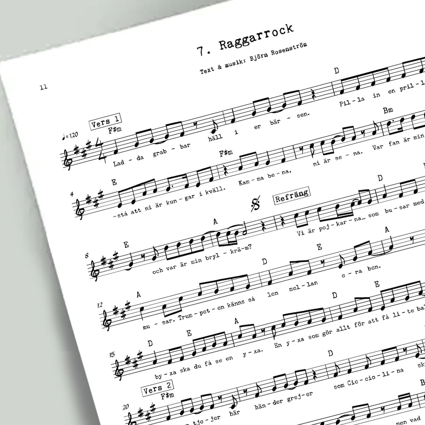 Björn Rosenström Sångbok till låtar som är sådär…..