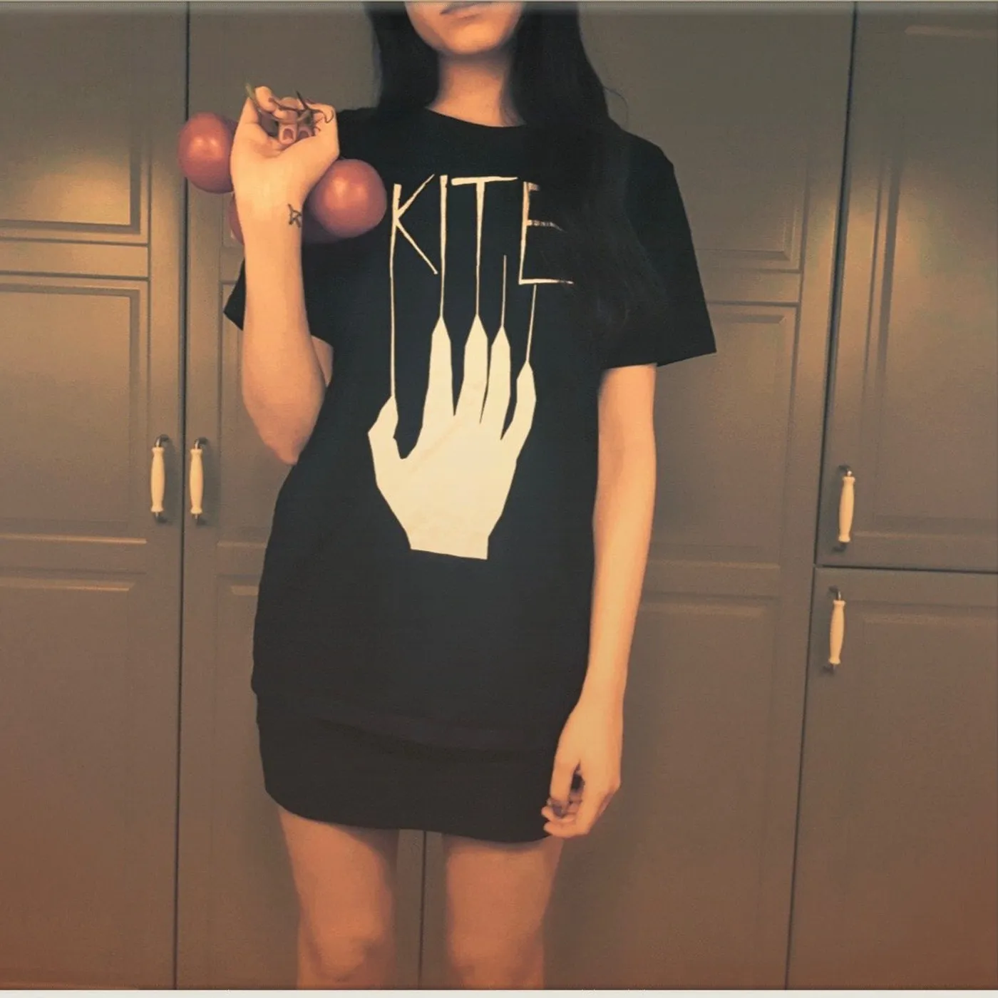 Kite T-SHIRT WHITE HAND