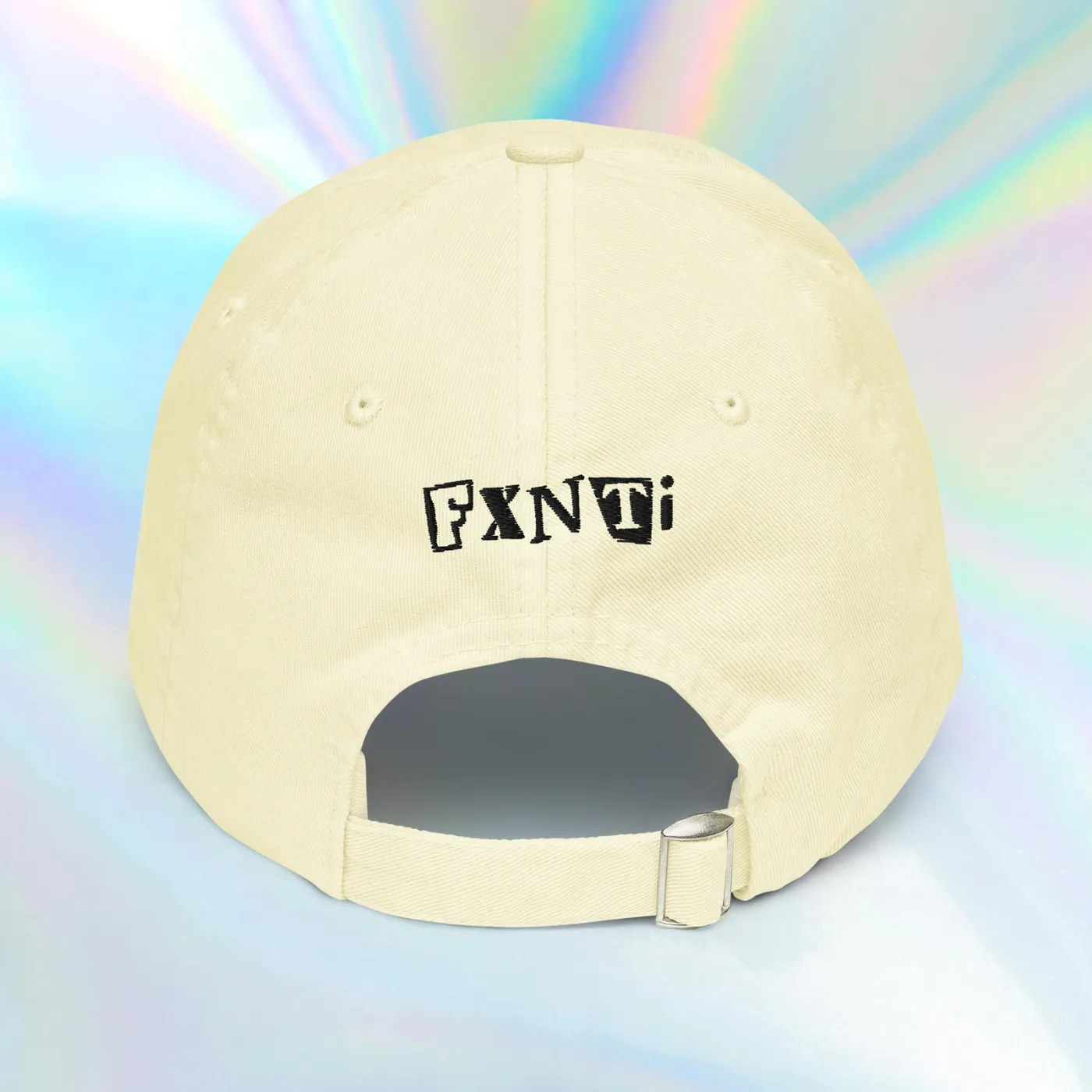 FXNTI "Lights Camera Action" Pastel Baseball Hat (70's style)