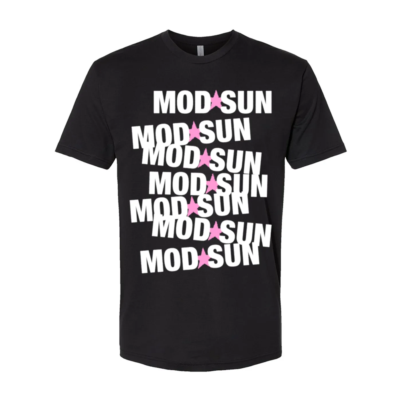 MOD SUN Stacked Star Logo Black Tee