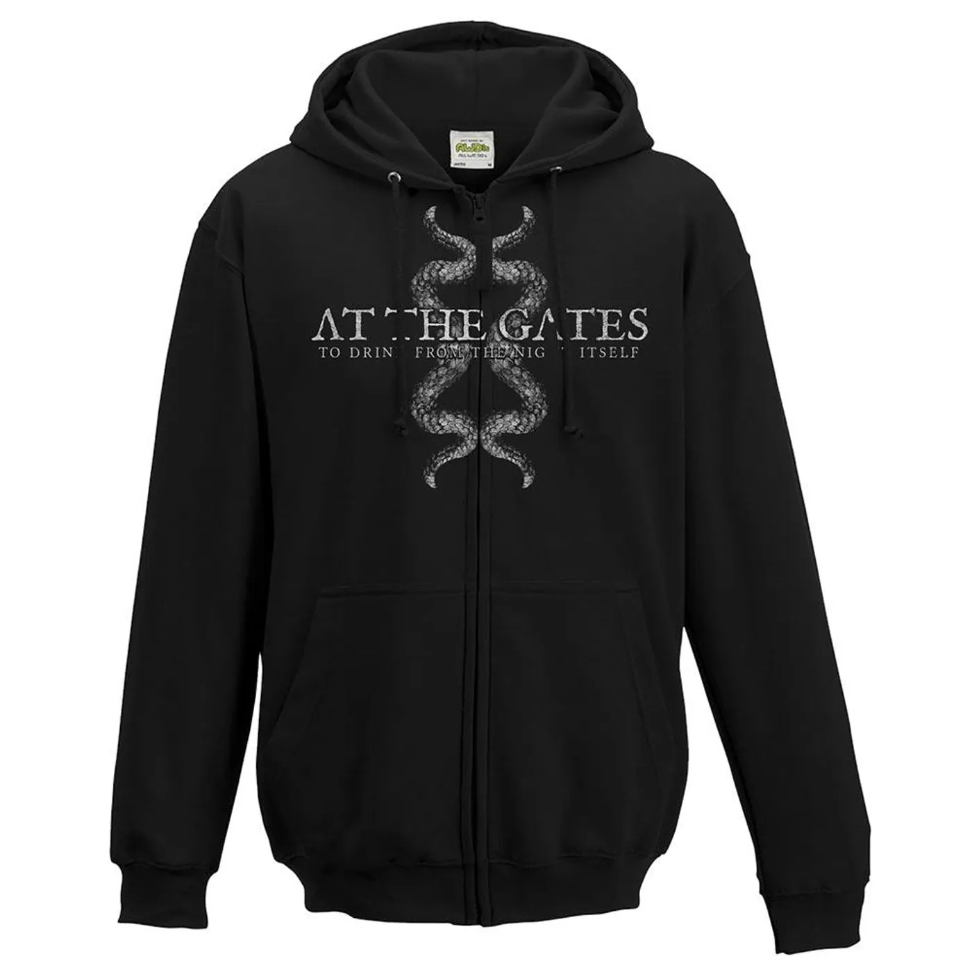 At The Gates Snake Logo Lion Zip Hoodie
